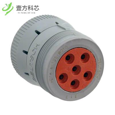 原厂原装HD16-6-96S CONN PLUG HSG FMALE 6POS IN