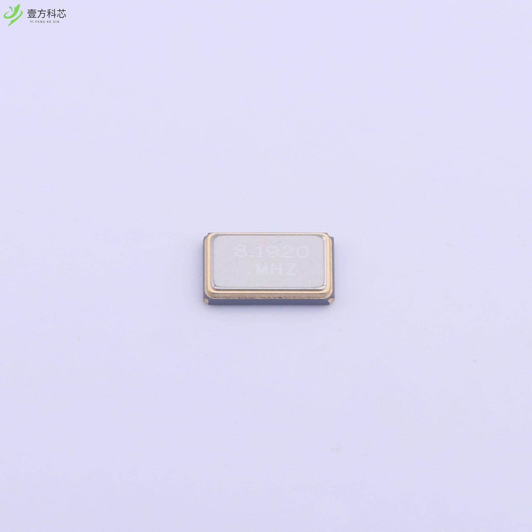 原厂原装5TJ481920ZYLBC 8.192MHz ±10ppm 20pF全新正品