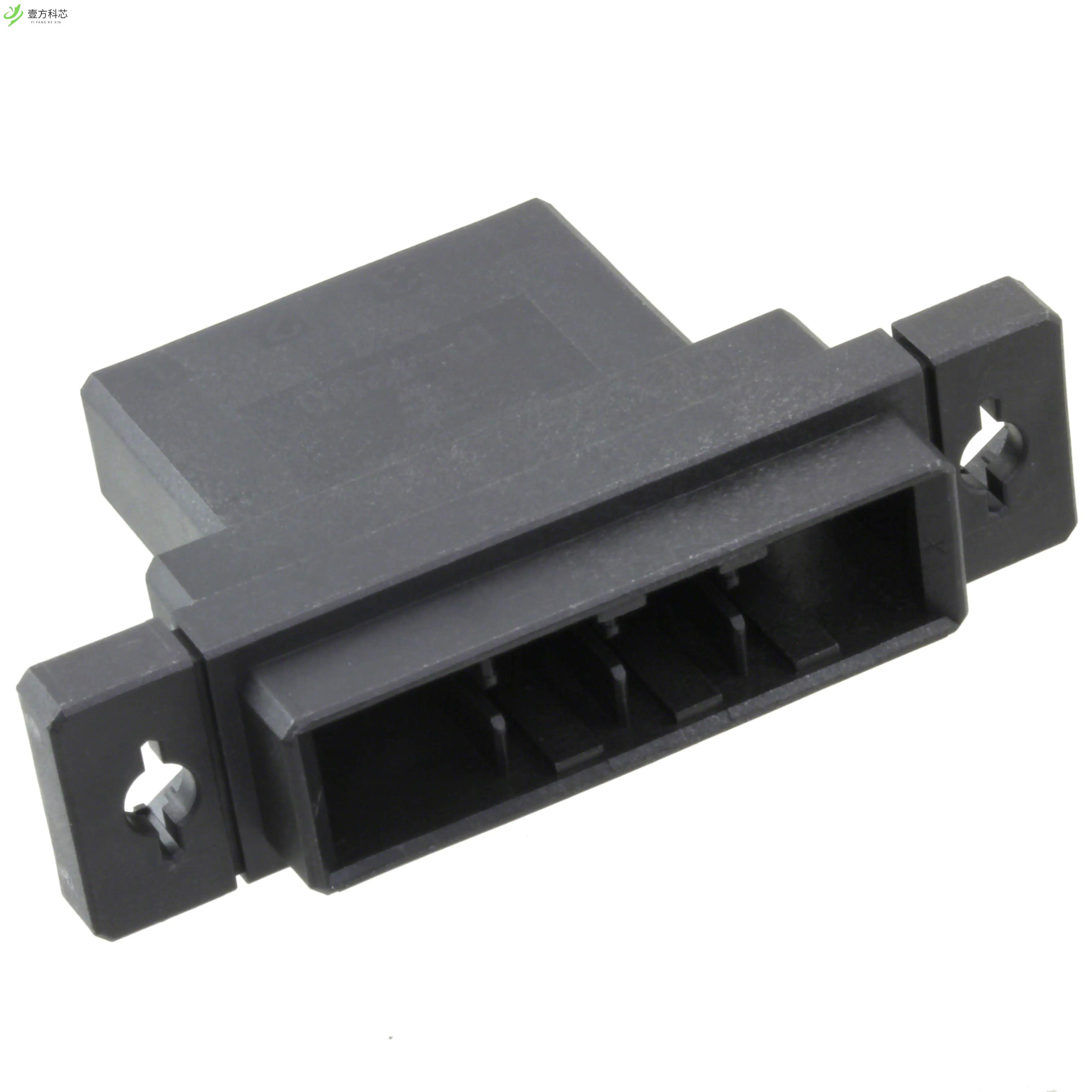 正品 1-1747535-4连接器║CONN PLUG HSG 4POS TAB