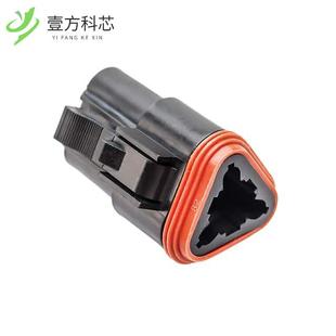 AT06 3POS CONN PLUG BLK BLACK全新正品 原廠原裝