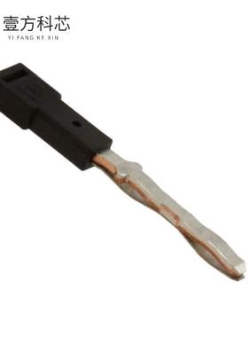 原厂原装3032185 JUMPER TERM BLK 1POS FLAT PIN全