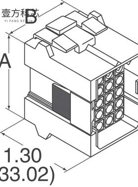 原厂原装207016-1 CONN RCPT HSG 4POS 5MM全新正品