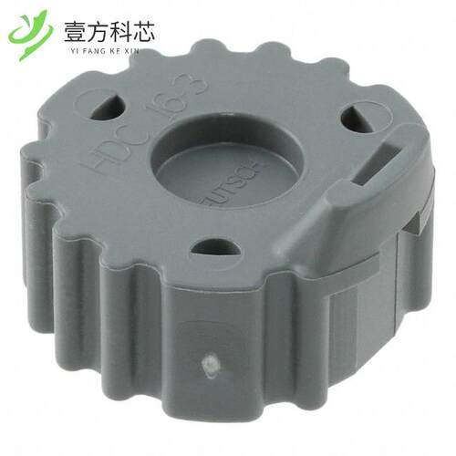 原厂原装HDC16-3 CONN PROTECTIVE COVER 3 GRAY全新正品