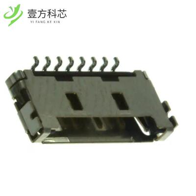 原厂原装DF19G-8P-1H(54) CONN HEADER SMD R/A 8P