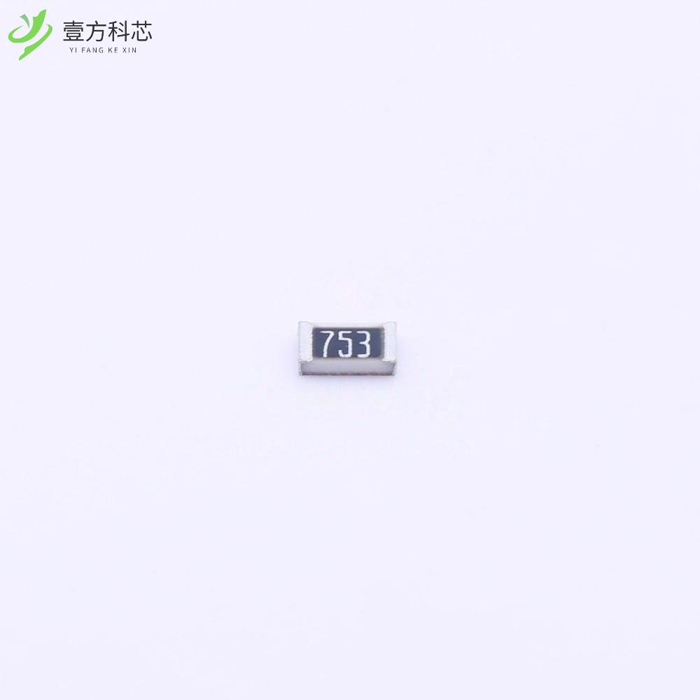 原厂原装PTFR0805B75K0N9 75kΩ ±0.1% 130mW全新正品