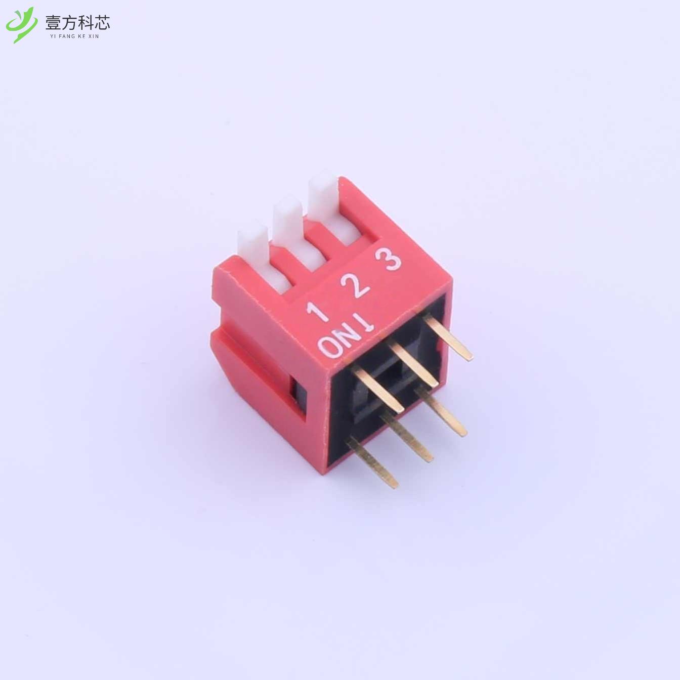 原厂原装KF1002-03P-R3GLG-ON-02B 拨码开关全新正品