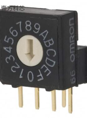 原厂原装A6RV-161RF SWITCH ROTARY DIP HEX 25MA