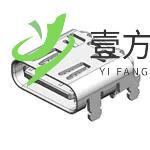 原厂原装DX07S024JA2R1200 USB TYPE C RECPT, LON