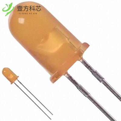 原厂原装HLMP-3401 LED YELLOW DIFFUSED T-1 3/4