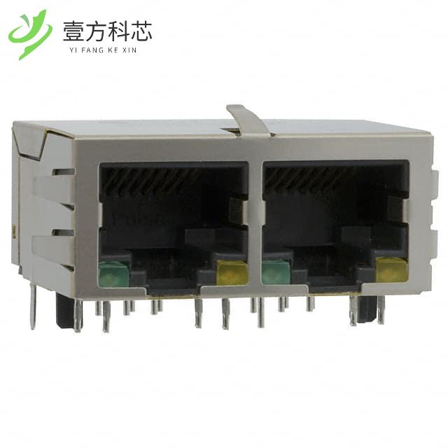 原厂原装J8064D628ANL CONN JACK 2PORT 100 BASE-