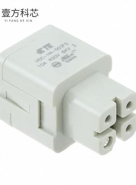 原厂原装HA-003-FS INSERT FEMALE 3+1GND PUSHIN全