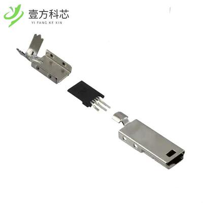 原厂原装1734205-1 CONN PLG USB2.0 MINI B 5POS