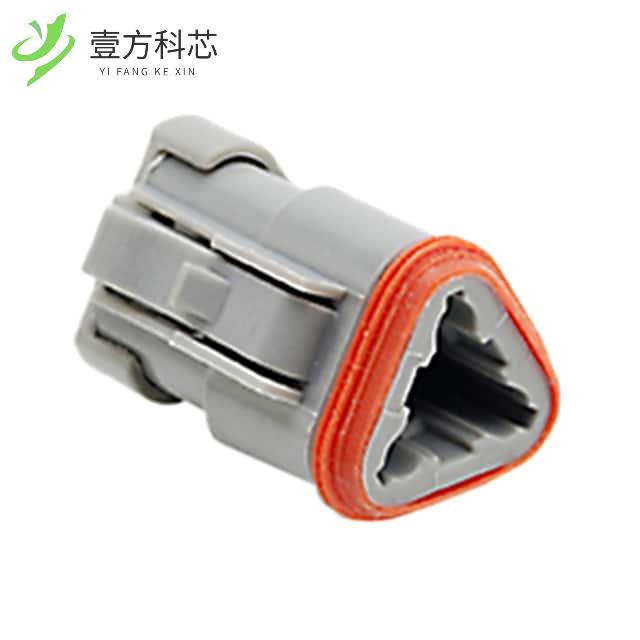原厂原装AT06-3S-EC01 CONN PLUG 3POS 14-20AWG S