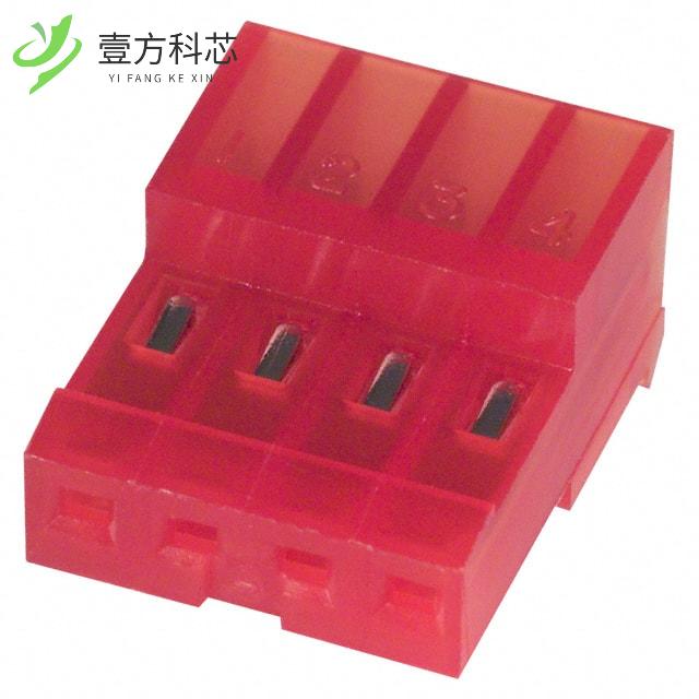 原厂原装3-640440-4 CONN RCPT 4POS IDC 22AWG TI
