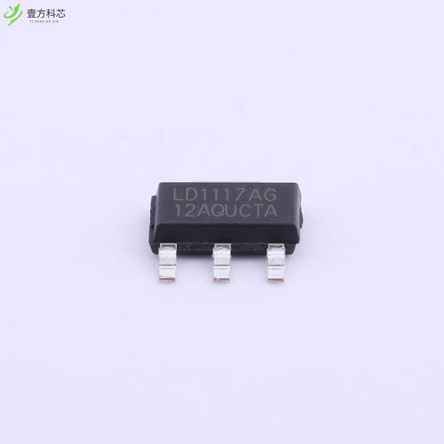 原厂原装LD1117-1.2 Vin=18V Vout=1.2V~1.2V 1A 6