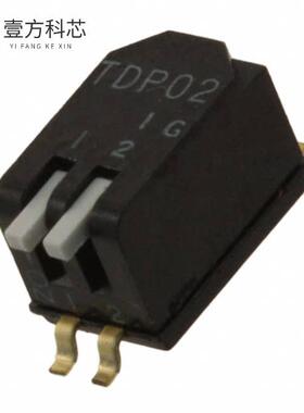 原厂原装TDP02H1SBD1 SWITCH PIANO DIP SPST 25MA