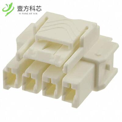 原厂原装1-1971773-4 CONN HOUSING PLUG 4POS 6MM