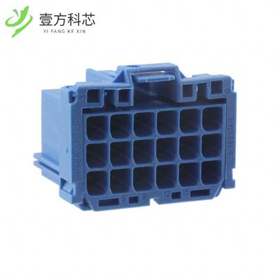 原厂原装6-968974-1 CONN RCPT HSG 18POS 5.00MM全