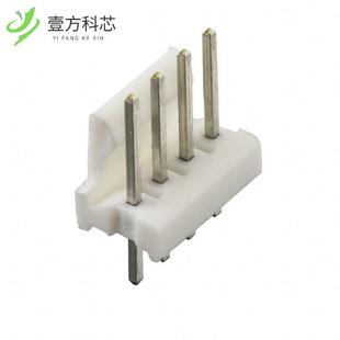 原厂原装640456-4 矩形电源连接器  4P 2.54mm 直