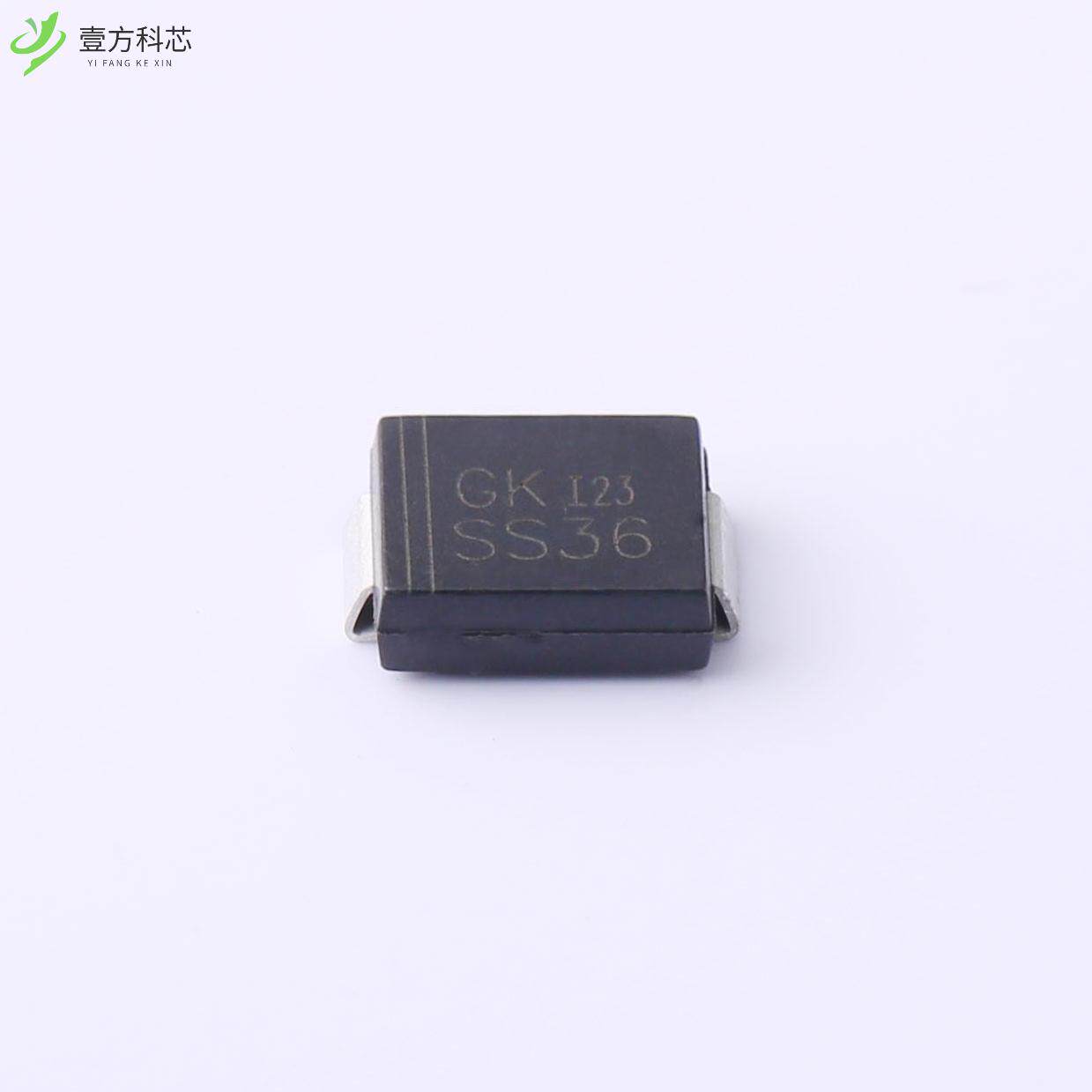 原厂原装SS36-SMC 60V 3A 850mV@3A全新正品