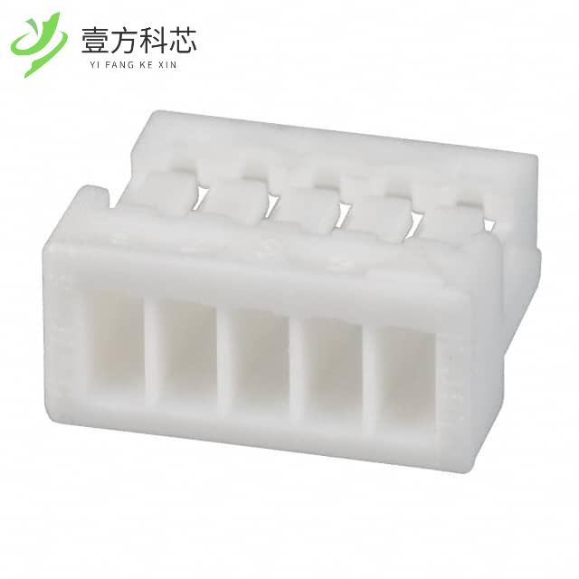 原厂原装SHR-05V-S CONN HOUSING SH 5POS 1MM WHI