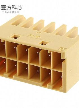 原厂原装4-1971906-6 CONN HEADER VERT 12POS 3.3