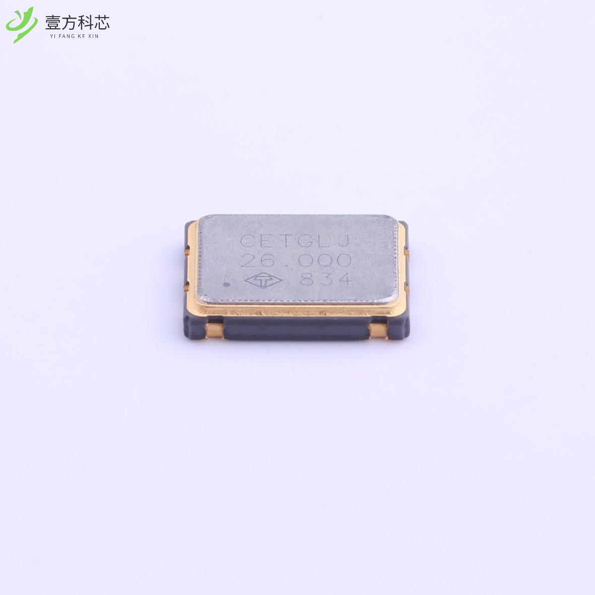 原厂原装OCETGLJANF-26MHZ 有源晶振 26.000000MHz