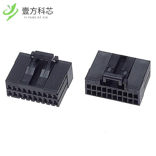 原厂原装2-1318118-9 CONN RECEPT 20POS DUAL KEY