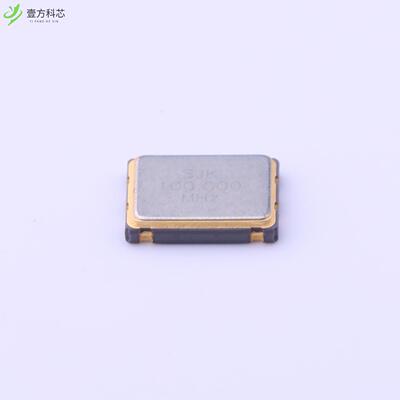 原厂原装6N100000G33YC 100MHz ±30ppm 1.8V~3.3V全