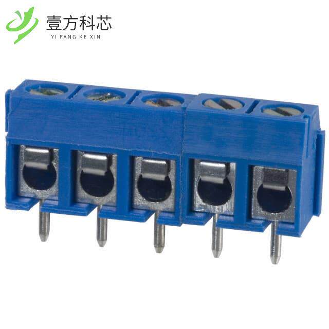 原厂原装OSTTC052162 TERM BLK 5P SIDE ENT 5.08M