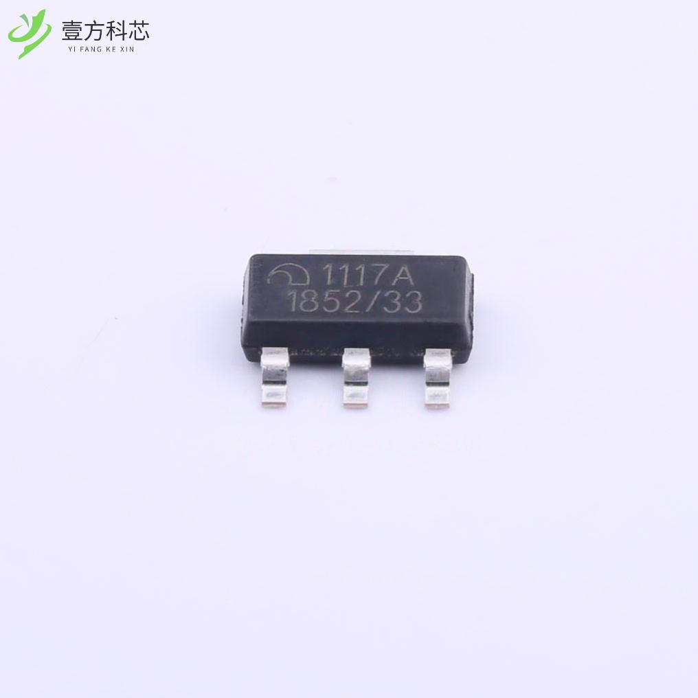 原厂原装ME1117A33B3G Vin=20V Vout=3.3V 1A 65dB