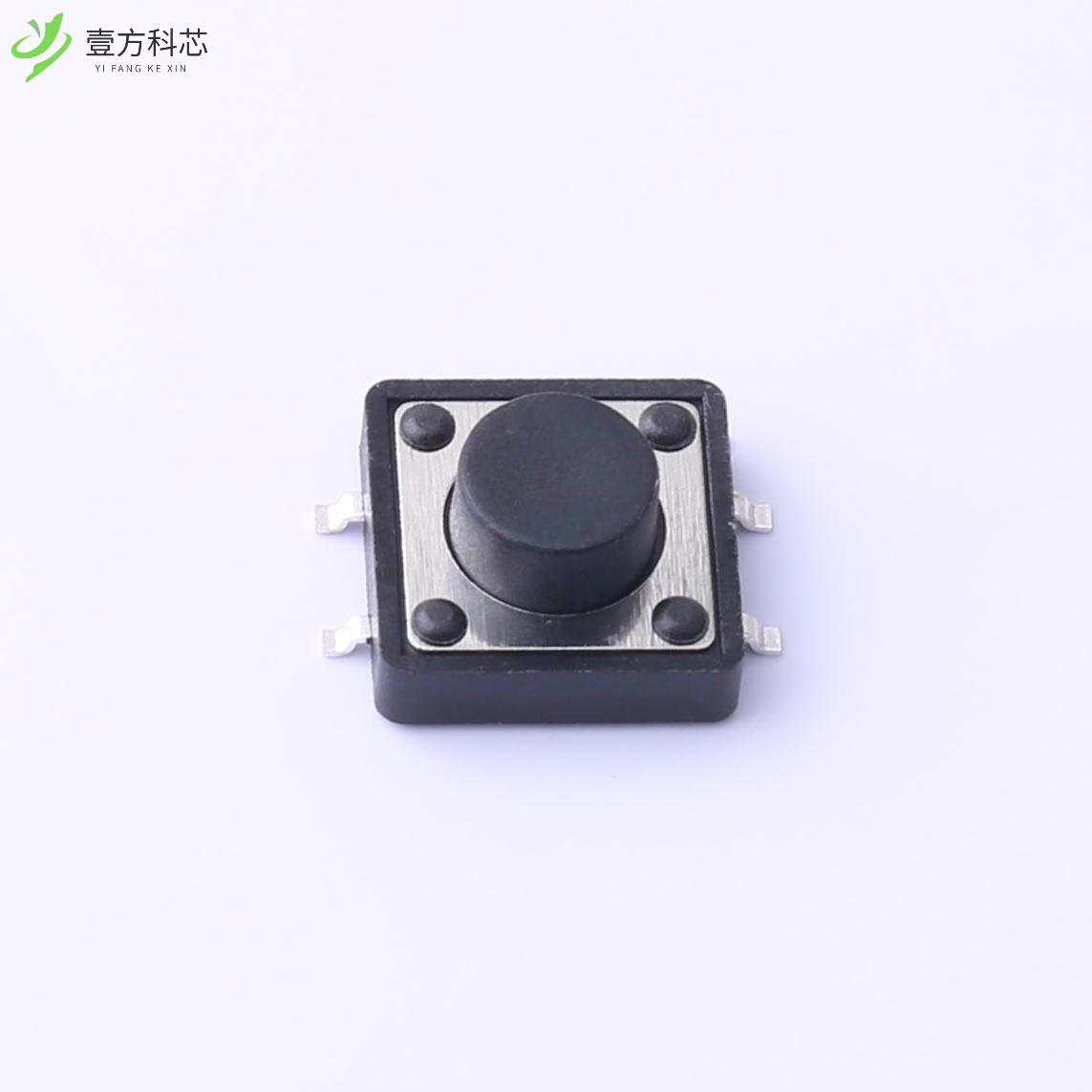 原厂原装GT-TC149B-H065-L1 12x12立贴轻触开关 25