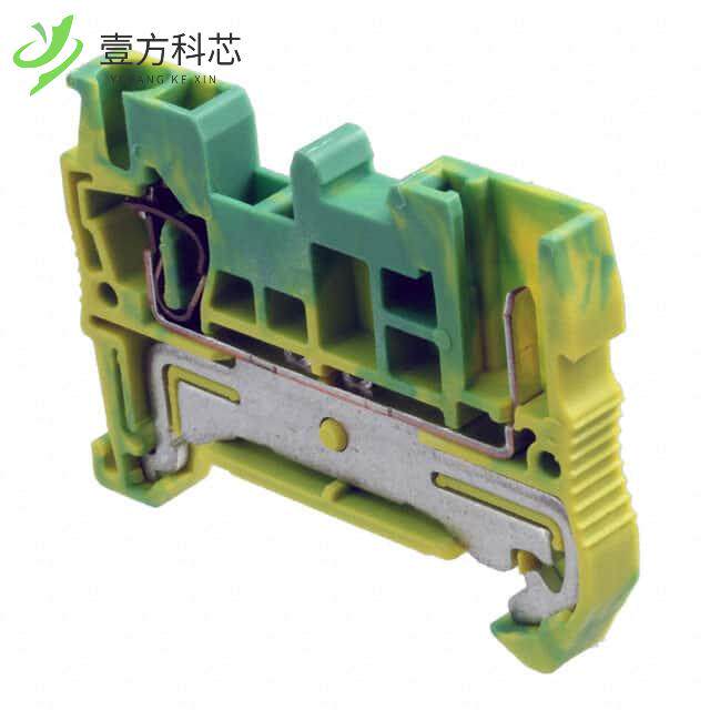 原厂原装3040025 TERM BLK PLUG 2POS 5.2MM GRN Y