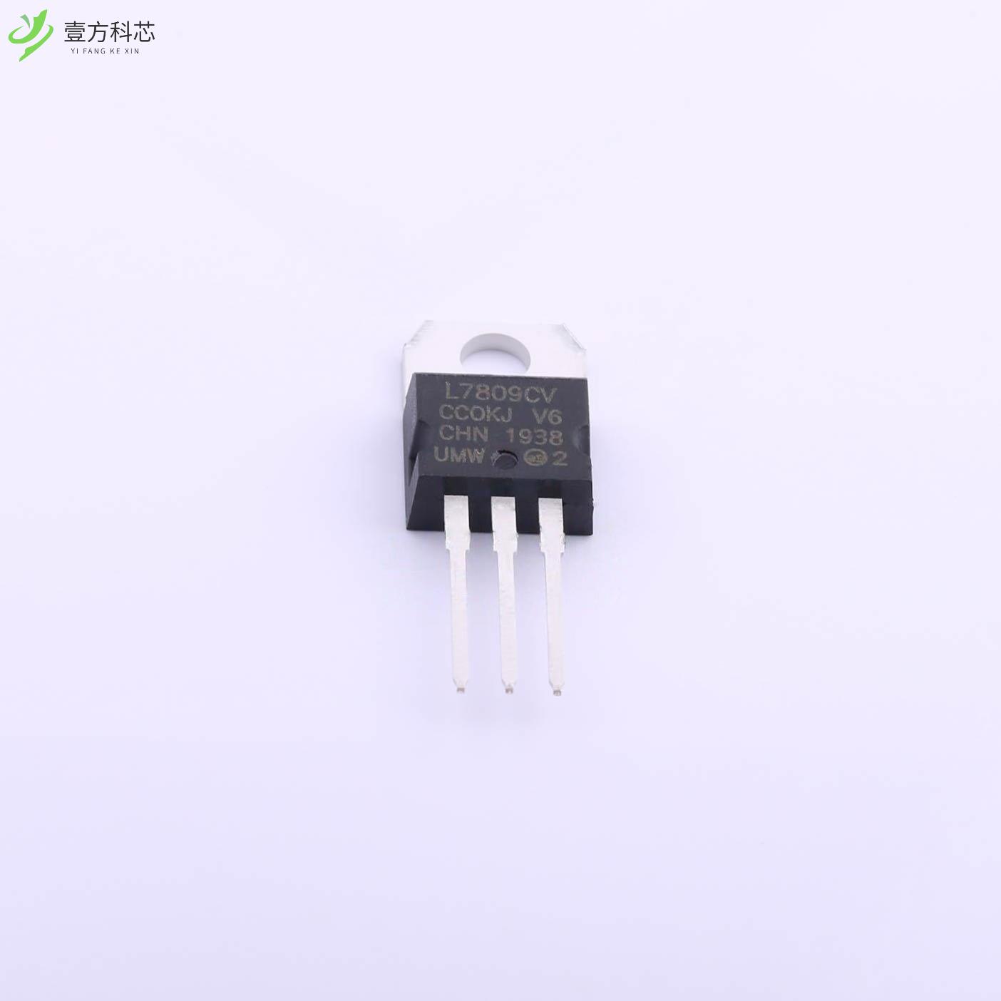 原厂原装L7809CV Vin=26V Vout=9V 1.2A全新正品