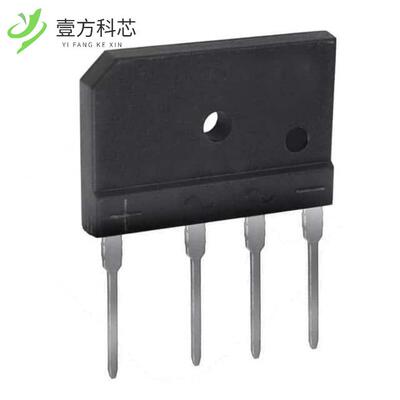 原厂原装GBJ2506-F BRIDGE RECT 1PHASE 600V 25A