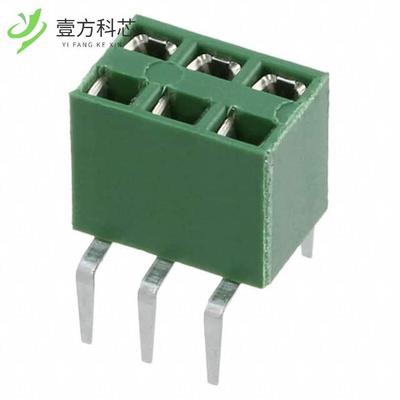 原厂原装829264-3 CONN RCPT 6POS 0.1 GOLD PCB全新正品