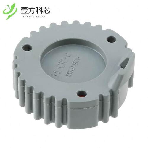 原厂原装HDC16-9 CONN PROTECTIVE COVER 9 GRAY全新正品