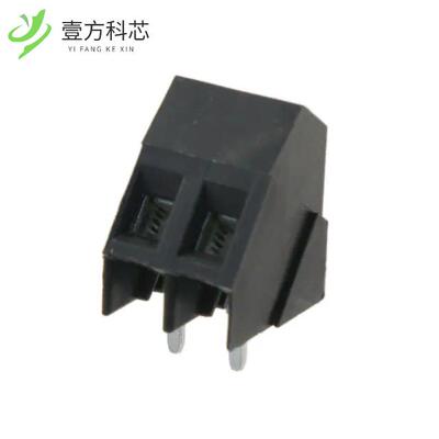 原厂原装796689-2 TERM BLOCK 2POS 35DEG 5MM PCB