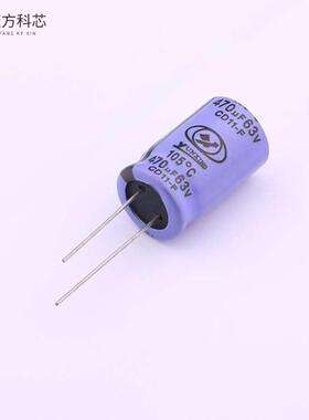 原厂原装ECF1JM471K21OTPO 直插铝电解电容 ±20% 6