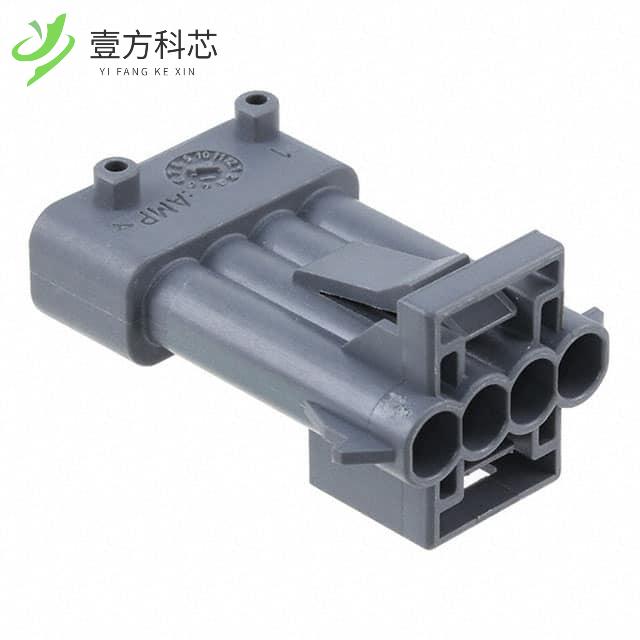 原厂原装2-965261-1 CONN TAB HSNG 4POS .110 GRA