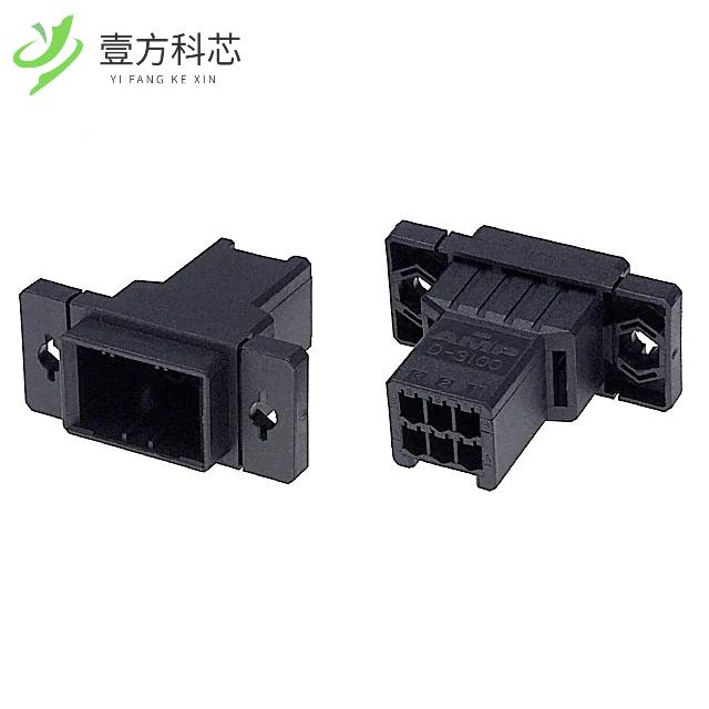 原厂原装178803-3 CONN HOUSING TAB 6POS DUAL PA