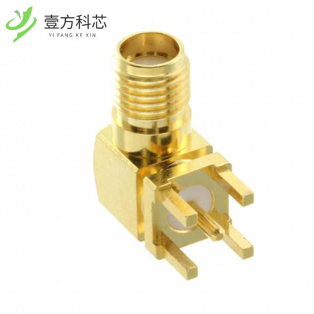 原厂原装SMA-J-P-H-RA-TH1 CONN SMA JACK R/A 50