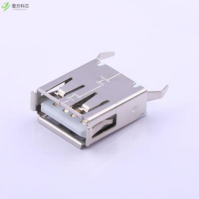 原厂原装U-USBAS04P-F001 Type-A 母座 直插