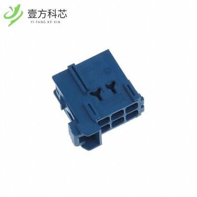 原厂原装1-965640-1 CONN RCPT HSNG 6POS JPT BLU