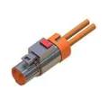 原厂原装PL182Y-61-6 4,0MM POWERLOK 2 WAY PLUG