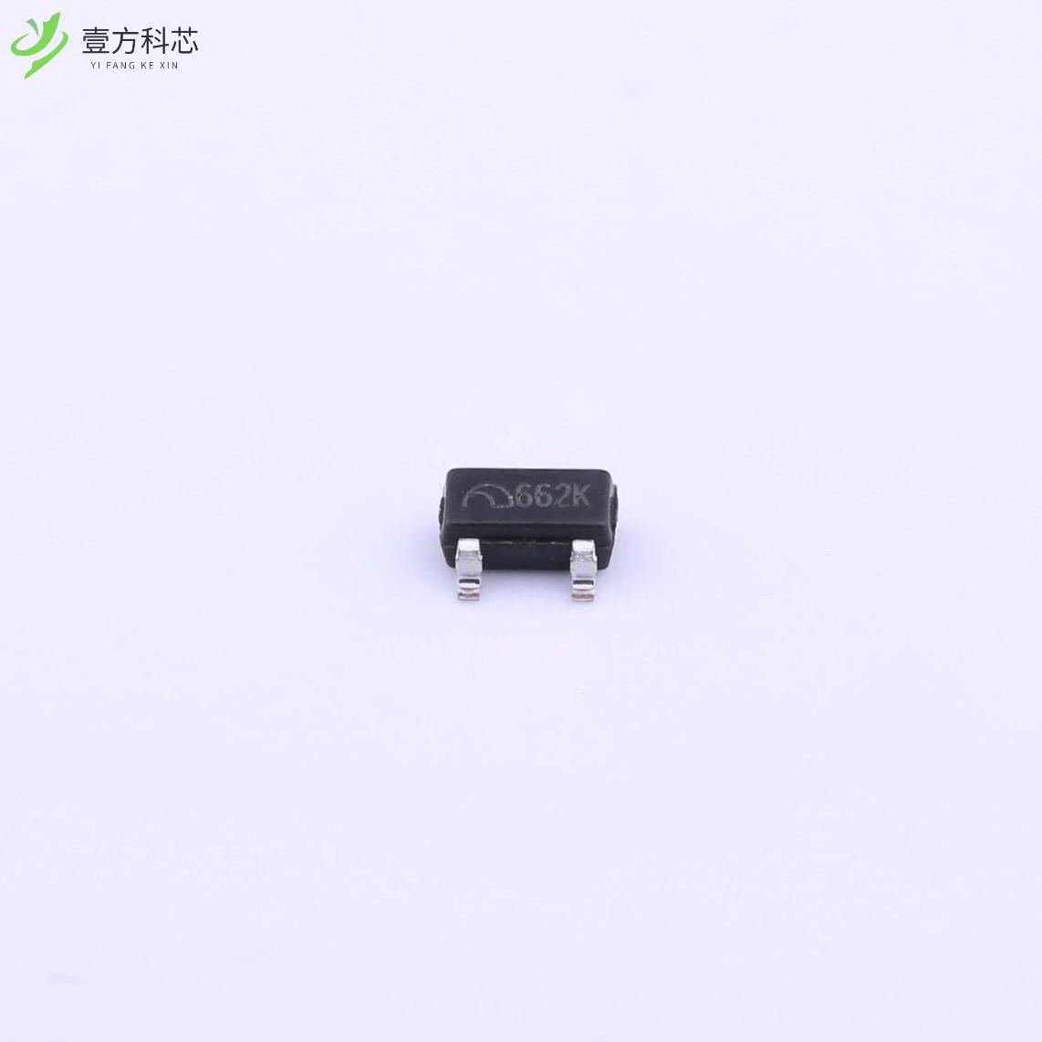 原厂原装ME6206A33M3G Vin=6V Vout=3.3V 300mA 50