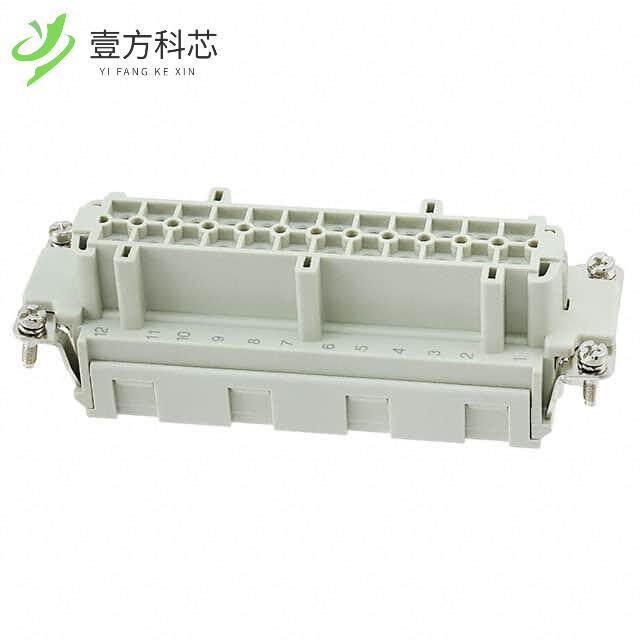 原厂原装HE-024-FS INSERT FEMALE 24POS CLAMP全新正品