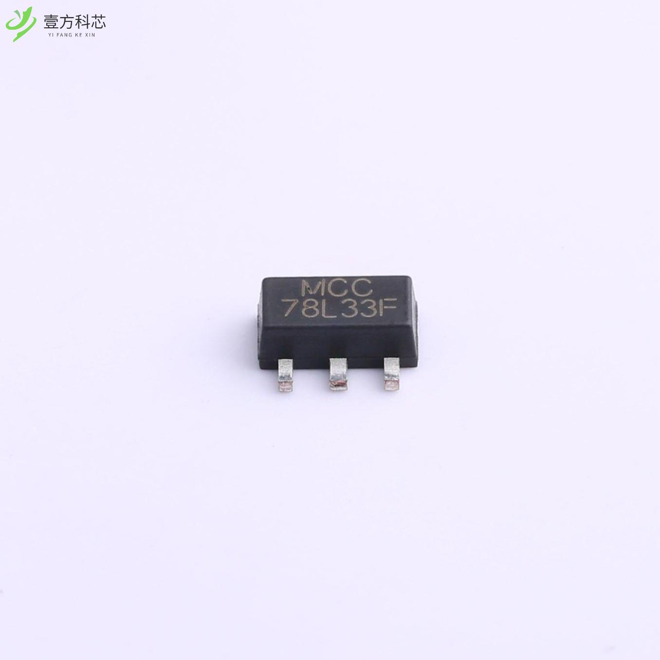 原厂原装MC78L33F-TP 稳压器  SOT-89全新正品