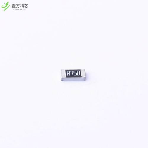 原厂原装HoCS1206-750mR-1%-TCR200 750mΩ ±1%全新正品