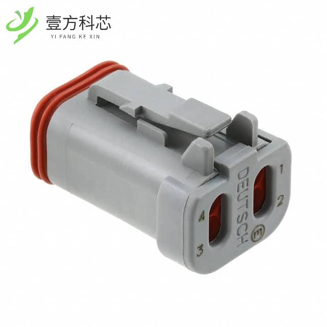 原厂原装DT06-4S-CE01 CONN PLUG HSG 4POS全新正品